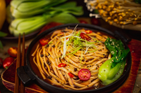 樹巢素食鐵板麵*2