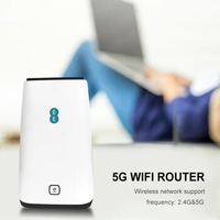 Network Router Support RJ45 LAN Port 5G LTE Router 2.4G&amp;5G Wireless Gigabit Router 802.11ac for Indoor Home Office