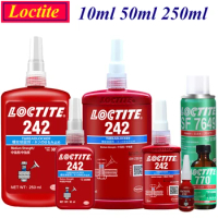 10ml 50ml 250ml Loctite 242 Screw Sealant Glue Thread Locker Sealing Adhesive Loctite 7649 770 Catalyst Promoter
