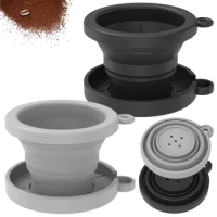 2 Pcs Pour Over Coffee Dripper Paperless Travel Pour Over Coffee Maker Collapsible Travel Pour Over Coffee Dripper Kit Reusable