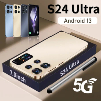 NEW S24 Ultra Smartphone Original 7inch 16GB+1TB Android Mobile Phones Unlocked 7000mAh 5G Network Cellphone Celular