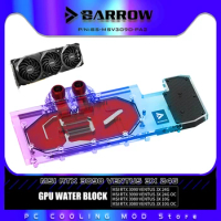 Barrow GPU Block For MSI Ventus RTX 3080 3090 Graphics Card, Full Covered VGA Cooler Radiator, 5V ARGB SYNC, BS-MSV3090-PA2