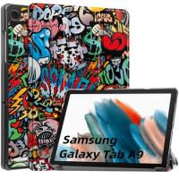 Tablet Case For Samsung Galaxy Tab A9 Plus 11'' 2023 Magnetic Flio Leather Cover For Samsung Tab A9 A 9 8.7 Case Tablet Cover