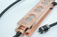 BASE電源基礎6位&amp;美國WATTGATE381鍍金 紫銅音響級排插  直入線排