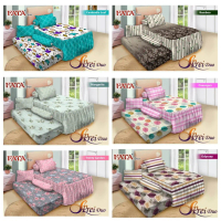 New Sprei Fata Signature 2 in 1 Flower Edition / Sprei Duo Sorong / Sprei Fata / Ukuran 120x200 Doub