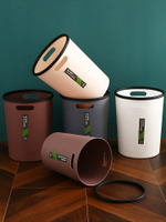 家用垃圾桶大號廁所衛生間紙簍廚房客廳臥室辦公室帶壓圈垃圾筒
