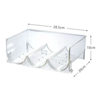 輕奢紅酒架冰箱葡萄酒收納架簡約免打孔酒櫃吧臺可疊加酒瓶展示架平行進口