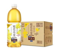 三得利烏龍茶無糖桂花烏龍茶900ml*12瓶
