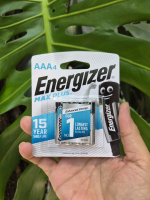 Vỉ 4 viên pin đũa AAA 1.5V Energizer Max Plus - Chính hãng