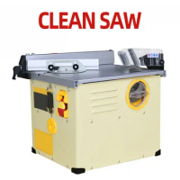 2300w 4900rpm Dust-Free Composite Table Saw Multifunctional Woodworking Sliding Table saw Integrated Precision Saw