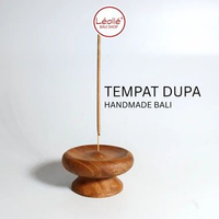 Tempat Dupa Ukiran Kayu Mini Dulang Handmade Bali Tempat Dupa Stik Aromaterapi Kerajinan Tangan Bali
