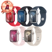 【Apple】A級福利品 Watch Series 9 LTE 45mm 鋁金屬 智慧型手錶(贈市值2080超值配件大禮包)