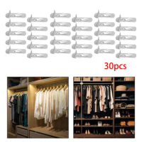 30x Shelf Pins Holder DIY Hardware Fixed Shelf Pegs Shelf Supports for Wooden Furniture Bookcases Cupboard Wardrobe Cabinet