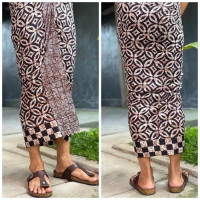 BARU KAIN JARIK BAWAHAN SAPUT BATIK PRIA ADAT BALI SEMBONG LILIT PREMIUM - Saput G BISA CODEE