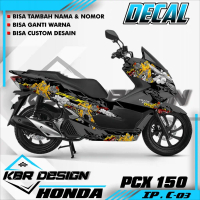 PCX 150  (COD) STICKER DECAL FULL BODY MOTOR PCX 150.03