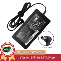 Genuine Chicony A17-120P2A ​A120A057Q 120W AC Adapter 20V 6A Charger For Intel NUC 12 Pro Kit NUC12W