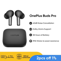New Buds Pro TWS Earphone Adaptive Noise Cancellation LHDC 38 Hours Battery IP55 Waterproof for Oneplus 9RT 9 Pro 10 Pro