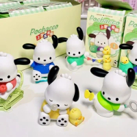 New Miniso Quality Sanrio Pacha Dog School Fun Series Blind Box Series Fashion Play Handmade Collection Decoration Toys