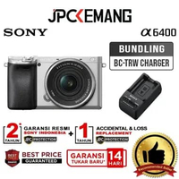 JPC KEMANG Sony Alpha A6400 Kit 16-50mm OSS II Mirrorless Camera Sony A 6400 Kit 16-50 mm Mark 2 GAR