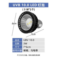 雙頭烏龜蜥蜴蛇曬背燈uva全光譜太陽燈uvb龜缸爬寵補鈣燈保溫燈架