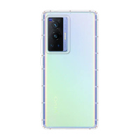 【RedMoon】vivo X70 Pro 防摔透明TPU手機軟殼 鏡頭孔增高版
