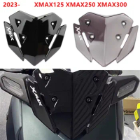 Motorcycle Accessories Wind Deflectors XMAX300 2023 Windshield Windscreen For YAMAHA XMAX125 X-MAX250 XMAX300 2023