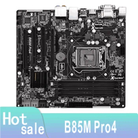 B85M Pro4 Desktop Motherboard B85 LGA 1150 i7 i5 i3 SATA3 USB3.0 Original Used Mainboard