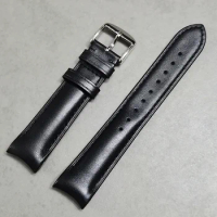 Premium Genuine Leather Watch Strap 20mm 22mm Cowhide Bracelet for Longines Master for IWC for Rolex Business Formal Men Women