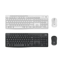 Logitech MK295無線靜音鍵盤滑鼠組(現貨) 羅技 中文注音倉頡 內附USB接收器 台灣公司貨