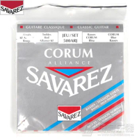 Savarez Classical Alliance Corum Standard/High Tension Set .024-.042 Classical Guitar String 500ARJ