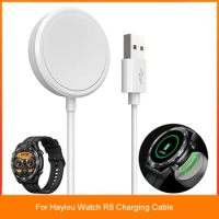 USB Charging Cable Dock Base for Haylou Watch R8 Portable Watch Docking Station Magnetic Charge Cord Power Supply Wire