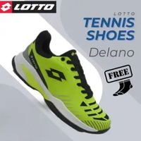 Sepatu Tenis Lotto Delano - Yellow - Tennis Shoes - Original 39