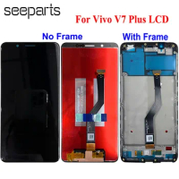 Tested Well 5.99" For Vivo V7+ LCD Display Screen Touch Panel Digitizer Sensor Assembly V7 Plus 1716 1850 Y79A Display