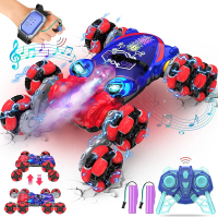 Gesture Remote Control Car  -  Gesture Sensor Remote Control Stunt Car Toy Suitable  6-12  Year-Old 