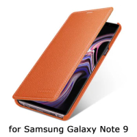 For Samsung Galaxy Note 9 Case Handmade Custoom Luxury Genuine Leather Skin Business Flip Shell for GALAXY Note9 Note 9 Cover