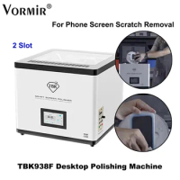 TBK938F Mini Desktop Grinding &amp; Polishing Machine For iPhone 12 13 14 For Apple Watch LCD Screen Display Scratch Removal Repair