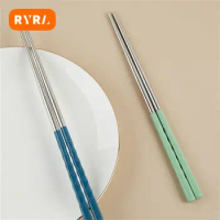Table Tools Food Grade High Temperature Resistant Household Kitchen Accessories Colorful Chopsticks Non-slip Chinese Chopsticks