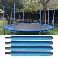 Kids Trampoline Pole Trampoline Pole Anti-collision Foam Enclosure Rods Universal Replacement Parts for Steel Tube Trampolines