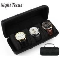 1,2,3,5 Slots EVA Hard Shell Watch Box Portable Outdoor Watch Organizer Watch Boxes Container Travel Wrist Watch Storage Case