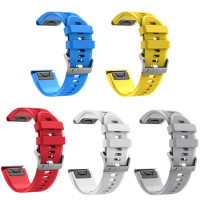 For Band 20Mm Width Soft Silicone Watch Strap For Garminfenix 6S/6S Pro Fenix 5S/5Splus Replacement Strap