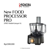New Signora Food Processor Pro Standard