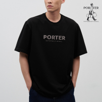 PORTER INTERNATIONAL - Classic Logo Tee - 黑