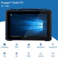 Windows 10 Rugged Waterproof Shockproof With 2D Scanner 4G 10 inch Industrial Tablet Panel PC GPS 128G