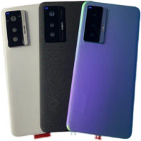 X70 Battery Back Cover For Vivo X70 Housing 6.56" Glass Repair Replace Door Phone Rear Case Camera Lens Logo