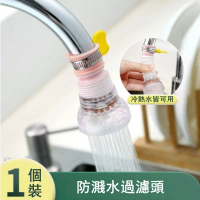 水龍頭防濺 花灑延伸過濾器嘴（粉色）#DADADI