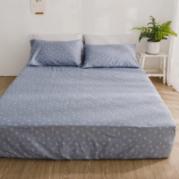 【絲薇諾】MIT精梳棉 二件式枕套床包組(單人加大3.5尺-多款任選)