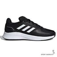 【下殺】Adidas 童鞋 中童 慢跑鞋 休閒鞋 Runfalcon 2.0 黑【運動世界】FY9495
