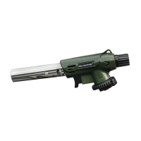 【Pro Kamping 領航家】防衝火噴槍 PK-401(露營噴火槍 卡式瓦斯噴燈 倒噴電子點火 料理噴槍頭 焚火噴火槍)