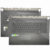 Laptop US/UK/SP/GR/GK/NE RGB Backlit Keyboard Shell Cover for Asus ROG Strix G17 G712 G712L G732 G732LW 4Plus S7D 17.3