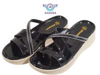 GHAZDA Sandal Glossy Wanita Korean Style Sandal Wanita Super Empuk Sandal Wanita Modis Sandal Wanita